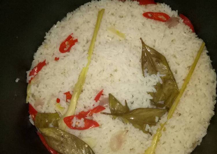 resep Nasi liwet rice cooker simpel ala ala malesan
