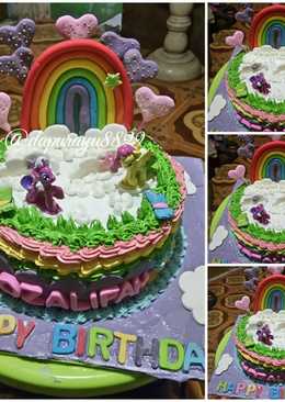 Kue ultah little pony