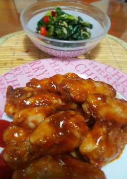 Chicken wings cola