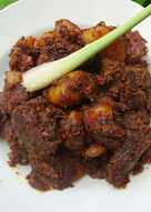 Rendang Daging Kentang versi Kering