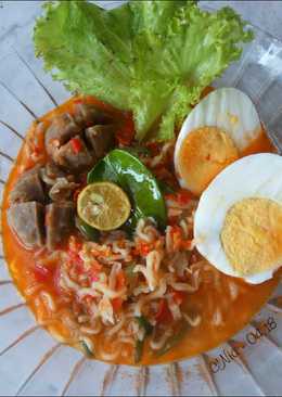 Mie Kuah Pedas aroma Jeruk