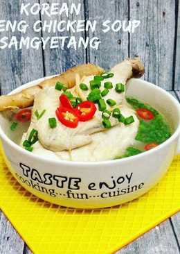 Samgyetang korean ginseng soup #keto #ketopad