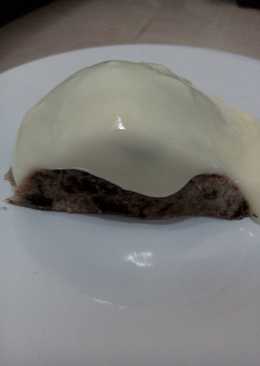 Puding Oreo dengan Vla Susu