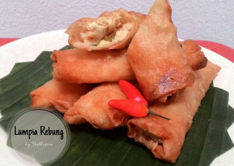 resep lengkap untuk Lumpia Rebung #BantuMantenBaru