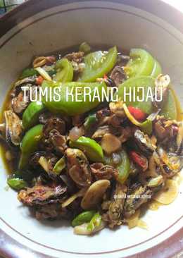 Tumis Kerang Hijau (bumbu iris)