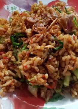 Nasgor iso babat pete pedas