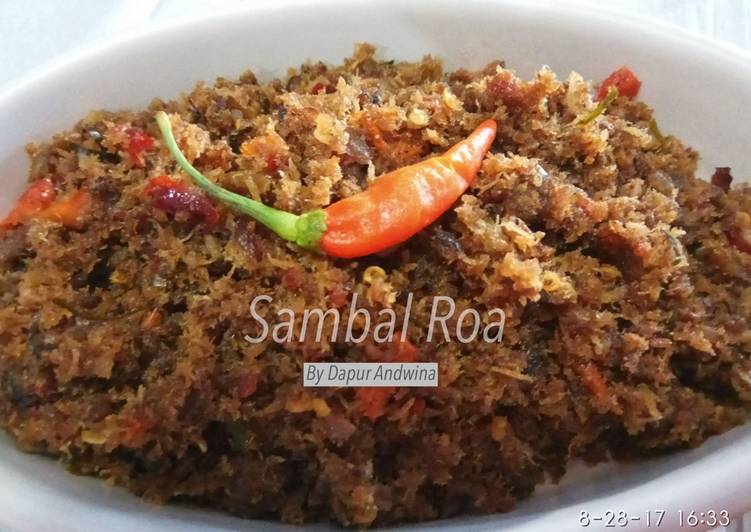 Resep Sambal Roa Dari Dapur Andwina