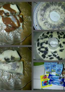 Puding susu OreO with vla cOkLat