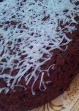 Brownis oreo panggang eggless