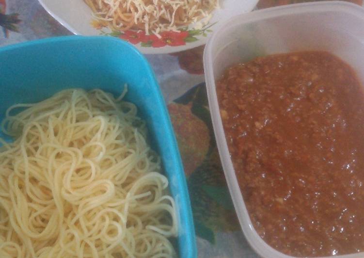 resep Spaghetti Bolognese