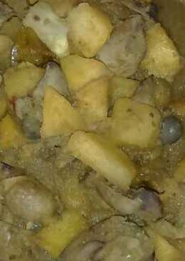 Resep semur ati kentang