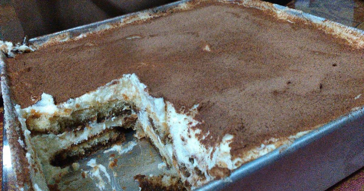 Resep Tiramisu tanpa telur mentah