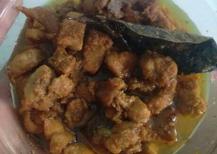 resep Ayam goreng kecap (pelengkap mie ayam)