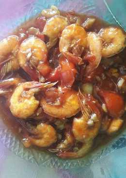 Udang saos tiram