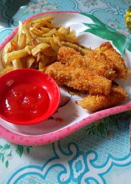 Nugget mie murah meriah