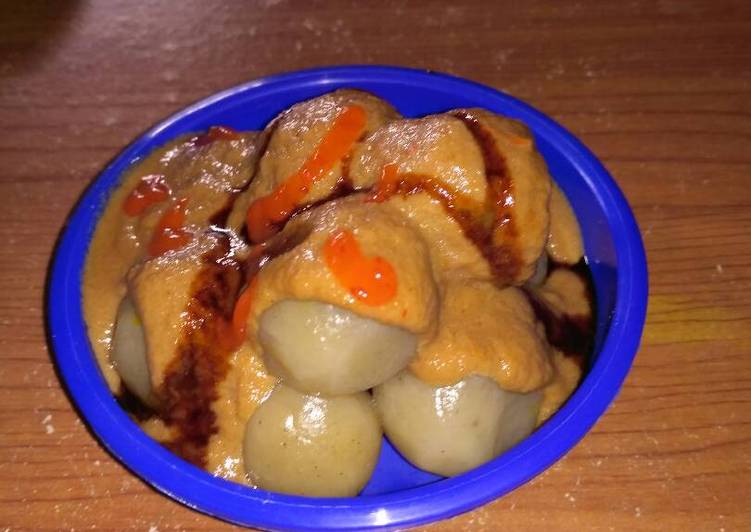 resep Cilok sosis kenyal tdk alot