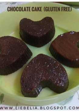 Chocolate Cake (gluten free, no mixer, no telur)