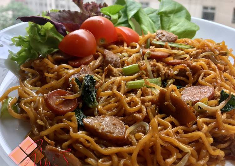 gambar untuk resep makanan Mie Goreng Rame