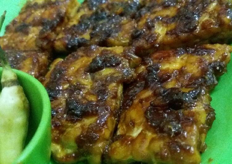 resep makanan Tempe Bacem Bakar (legit gurih)