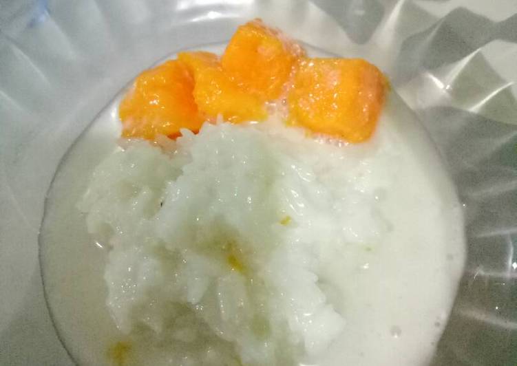 resep makanan Mango sticky rice