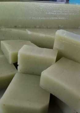 Puding Tape Ketan tanpa layer / Agar2 Tapai Lakatan