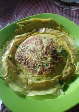 Martabak telor sambel kacang