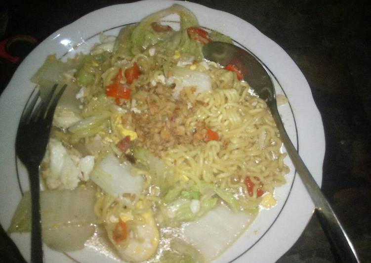 cara membuat Indomie goreng kuah