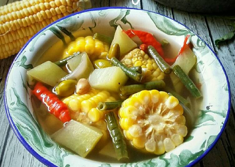 resep lengkap untuk Sayur asem simple