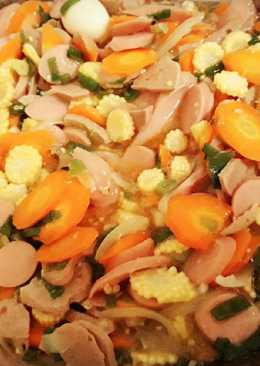 Tumis Jagung Muda Komplit