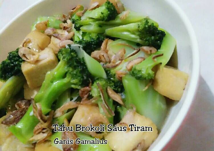 gambar untuk cara membuat Tahu Brokoli Saus Tiram