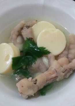 Sop ceker&tofu menu anak