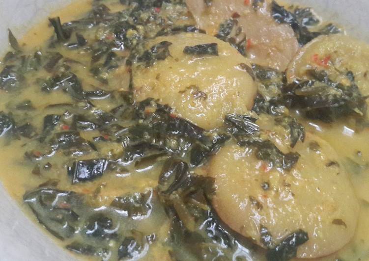 resep masakan Gulai jariang /jengkol (bumbu merah + bumbu kuning)