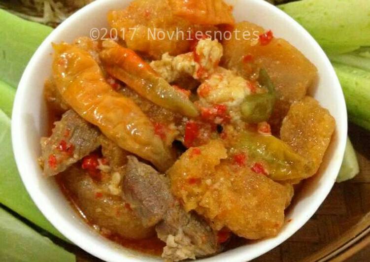 Resep Sambal Goreng Krecek - Novhiesnotes