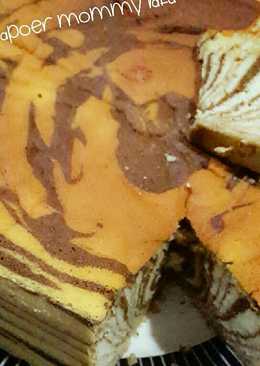Bolu zebra putih telur mocca ala mommy rafa