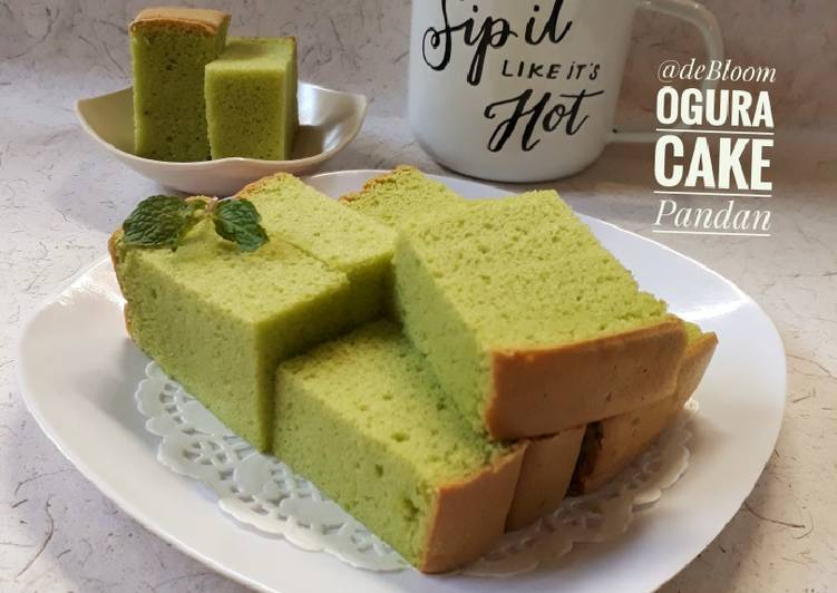 gambar untuk resep makanan 364. Ogura Cake Pandan