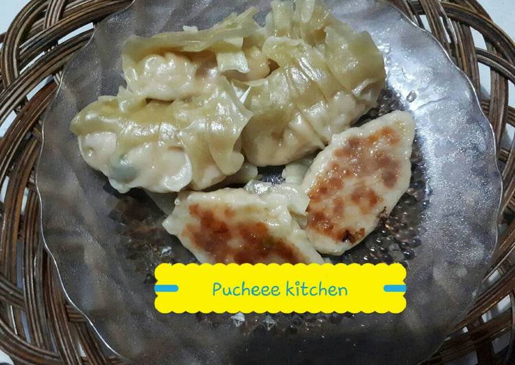 Resep Gyoza dumpling simple - Pucheee