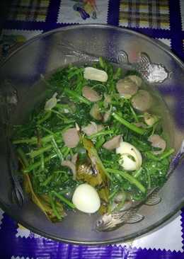 Oseng Bayam Baso Telur Puyuh #BikinRamadanBerkesan