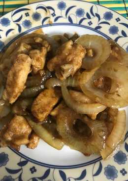 Chicken Teriyaki ala hokben easy