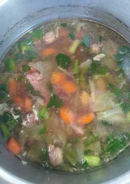 Sayur SOP tetelan daging