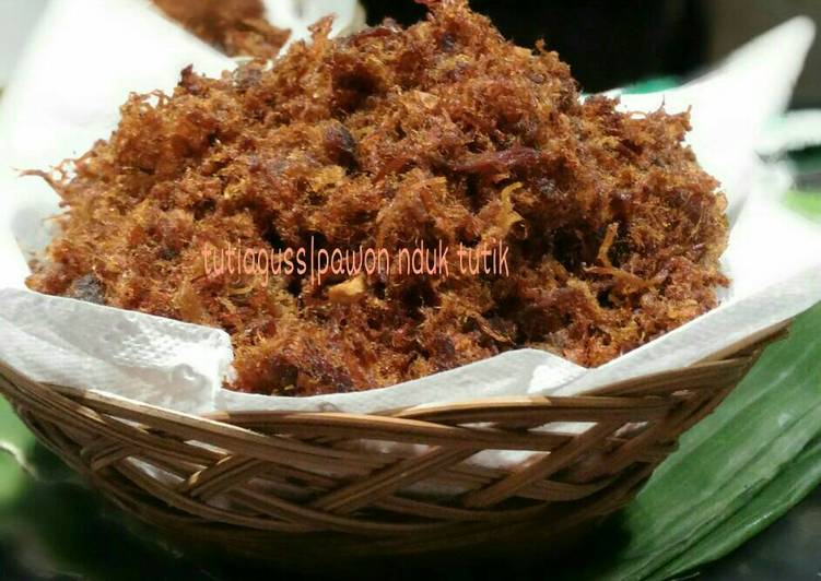 resep Abon Sapi