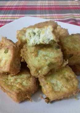 Perkedel tahu ayam