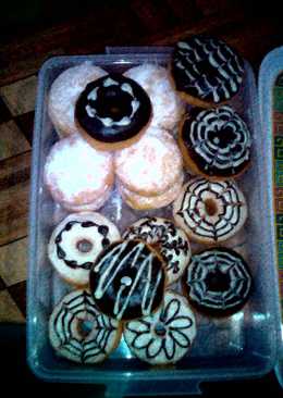 Donat mini empuk no telur no kentang