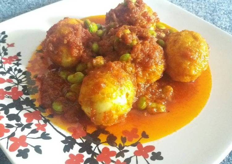 bahan dan cara membuat Telur balado edamame