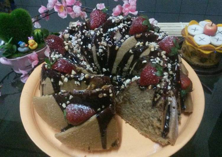 gambar untuk resep Choco banana cake ????
