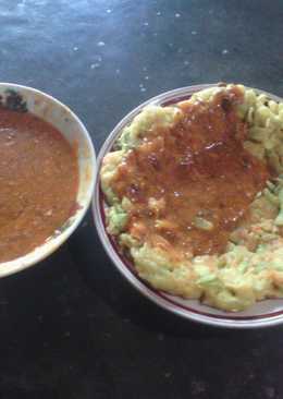 Omlet saus sarden