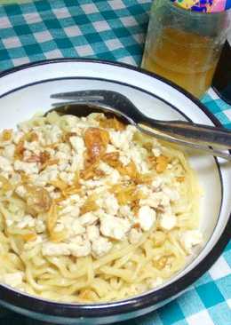 Cwi Mie Malang Topping Ayam Cincang