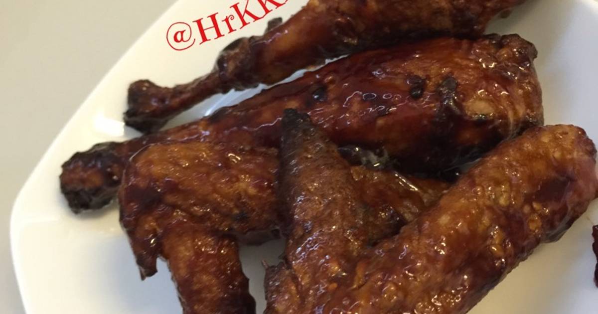 Resep Honey BBQ Chicken ala HrK Kitchen