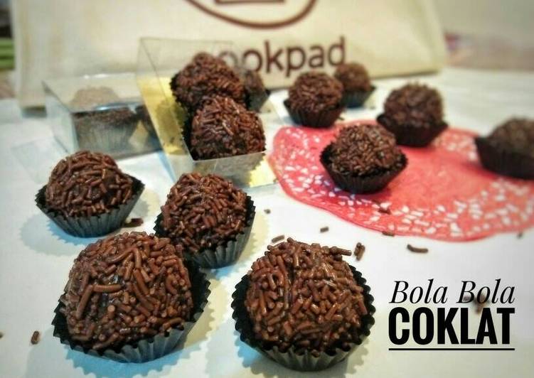 resep makanan Bola-bola Coklat