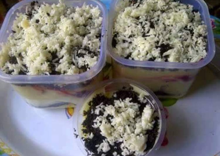 resep masakan Truffle Chesse Oreo ala Mom Noura,kesukaan my Boys