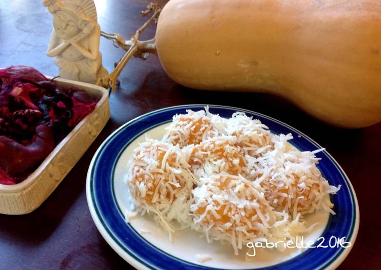 Resep Klepon Lembut Butternut Pumpkin Oleh Gabrielle Devana